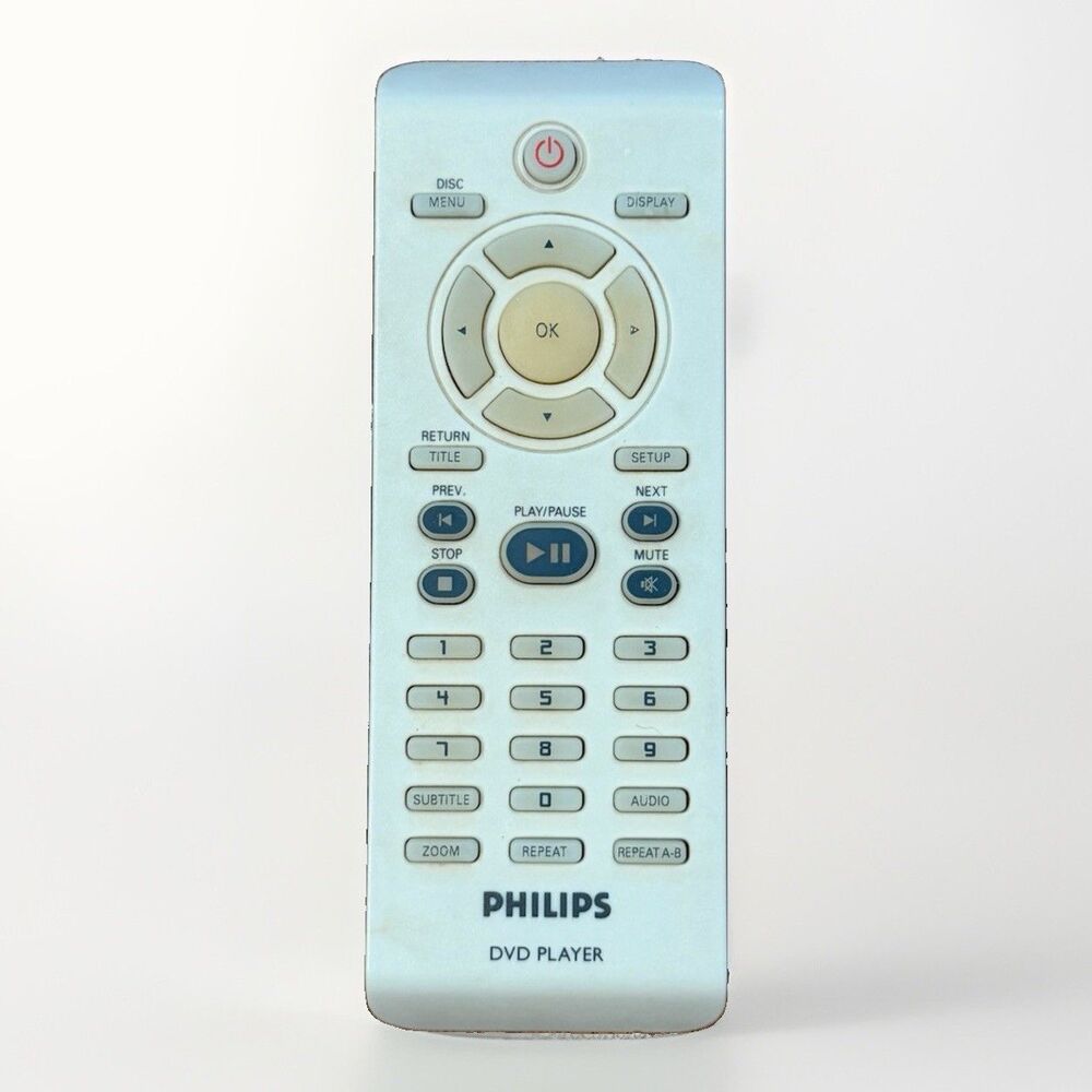 Philips RC-2012 DVD Remote Control RC-2010 RC-2020 2422 5490 0908 Tested Works